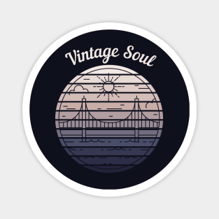 Vintage Soul-Bridge Magnet